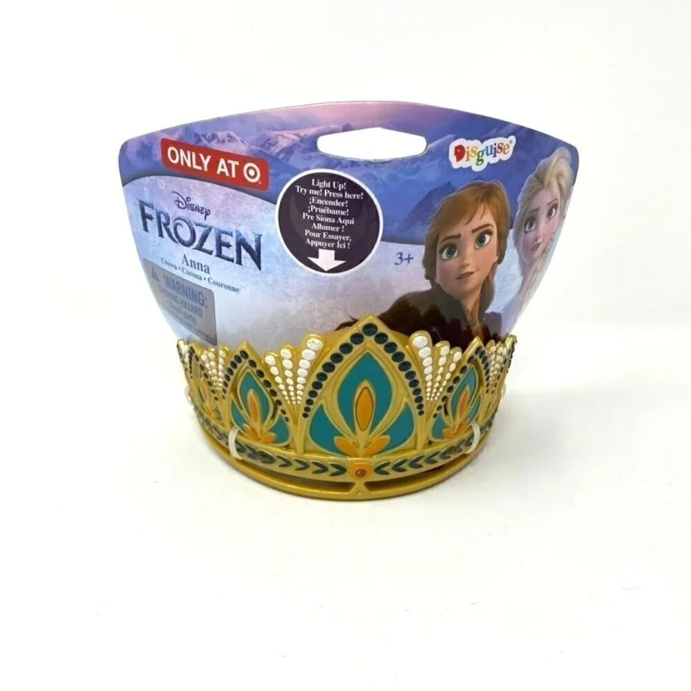 Target Disguise Kids' Disney Frozen Anna Light Up Halloween Costume Crown  B33